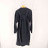 ジーヴィジーヴィ G.V.G.V. SATIN BELTED BIG SWEAT DRESS スウェット ワンピース レディース XS