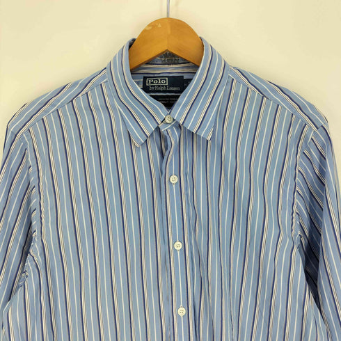 ポロバイラルフローレン Polo by RALPH LAUREN 別注 ポルトガル製 ストライプ クラシック フィット シャツ メンズ import:M