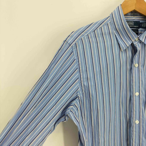 ポロバイラルフローレン Polo by RALPH LAUREN 別注 ポルトガル製 ストライプ クラシック フィット シャツ メンズ import:M