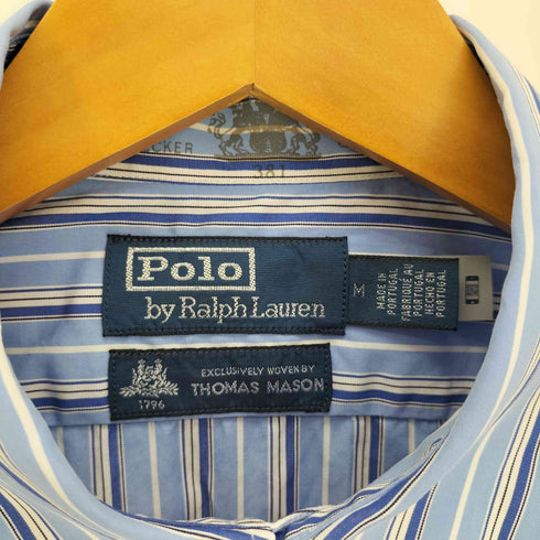 ポロバイラルフローレン Polo by RALPH LAUREN 別注 ポルトガル製 ストライプ クラシック フィット シャツ メンズ import:M
