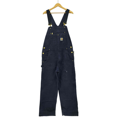 カーハート Carhartt DUCK BIB OVERALLS ダック地 オーバーオール メンズ 34×30