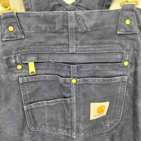 カーハート Carhartt DUCK BIB OVERALLS ダック地 オーバーオール メンズ 34×30