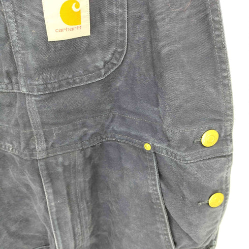 カーハート Carhartt DUCK BIB OVERALLS ダック地 オーバーオール メンズ 34×30