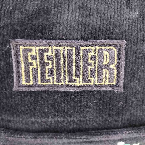 フェイラー FEILER 花 レザーコンビ ベロアトートバッグ レディース