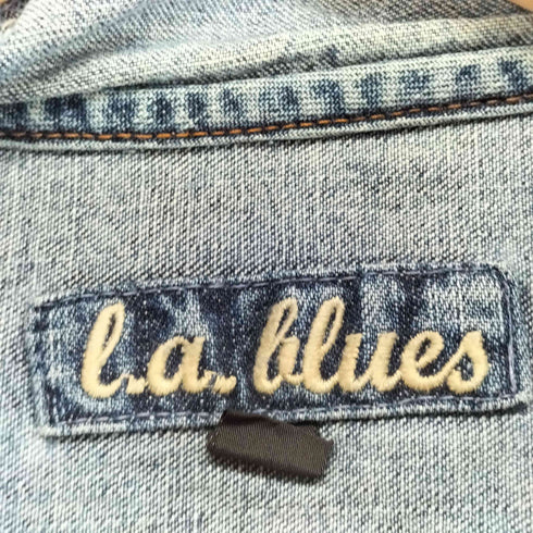L.A. BLUES フーディーデニムジャケット メンズ 18W