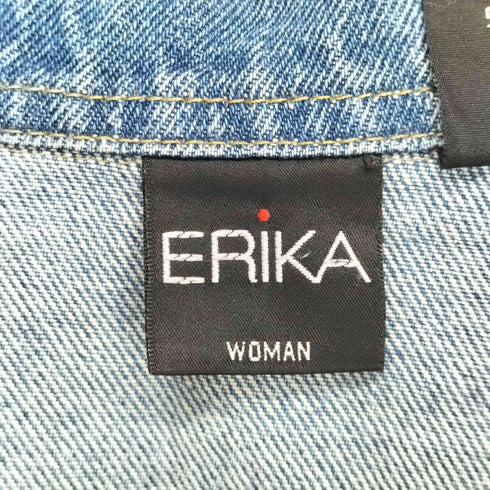 ERIKA デニムジップジャケット メンズ 2X