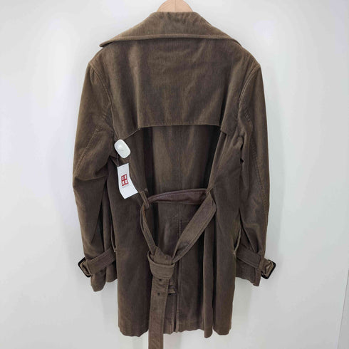 モルガンオム MORGAN HOMME ベロア トレンチコート メンズ