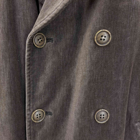 モルガンオム MORGAN HOMME ベロア トレンチコート メンズ