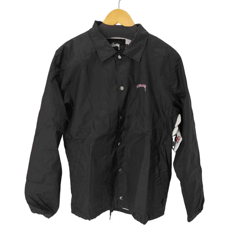 ステューシー Stussy ストックロゴ コーチジャケット メンズ import:M