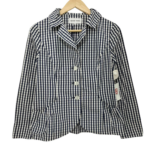 ハナエモリ HANAE MORI チェック柄シャツジャケット レディース JPN:38