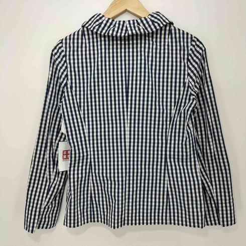 ハナエモリ HANAE MORI チェック柄シャツジャケット レディース JPN:38