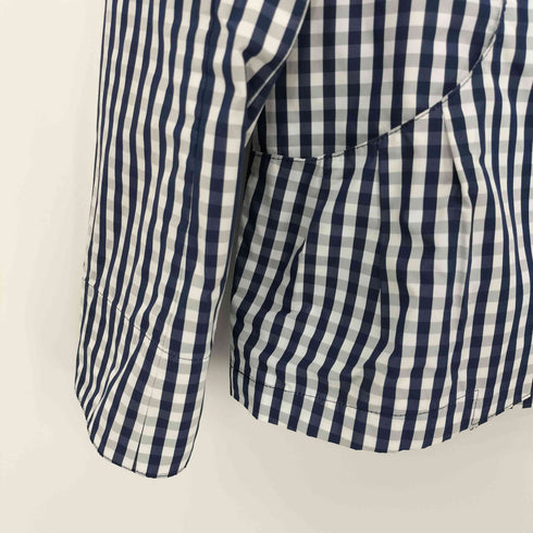 ハナエモリ HANAE MORI チェック柄シャツジャケット レディース JPN:38