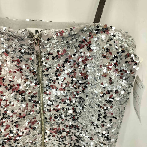 M TO R SEQUINED BUSTIER スパンコール ビスチェ Y2K レディース FREE