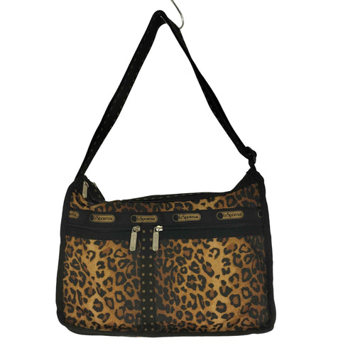 レスポートサック LeSportsac ヒョウ柄 レオパード ナイロン ショルダーバッグ レディース