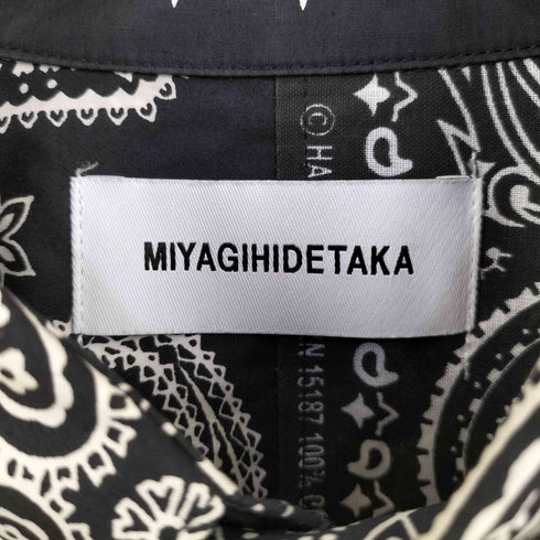 MIYAGIHIDETAKA BANDANA shirt メンズ JPN:2