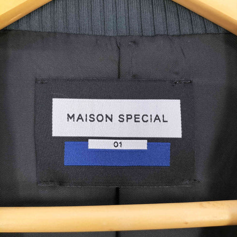 メゾンスペシャル MAISON SPECIAL 22SS オメガリブ プライムオーバー ダブルテーラードジャケット メンズ JPN:1