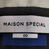 メゾンスペシャル MAISON SPECIAL 21SS オメガリブピンタックワイドパンツ メンズ JPN:1