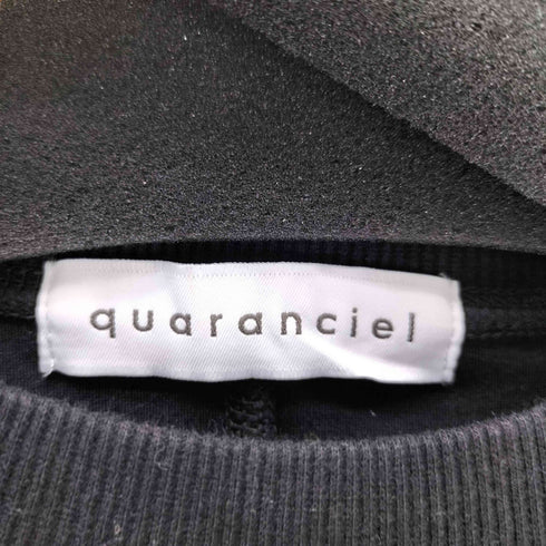 quaranciel 25SS 洗濯機可能 ライト ポンチ ハーフスリーブ ドロスト ルーズ TEE レディース FREE