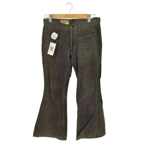 ブルーウェイ BLUE WAY ジッパーフライ フレア ブーツカット ベルボトム デニムパンツ Y2K メンズ 32/34