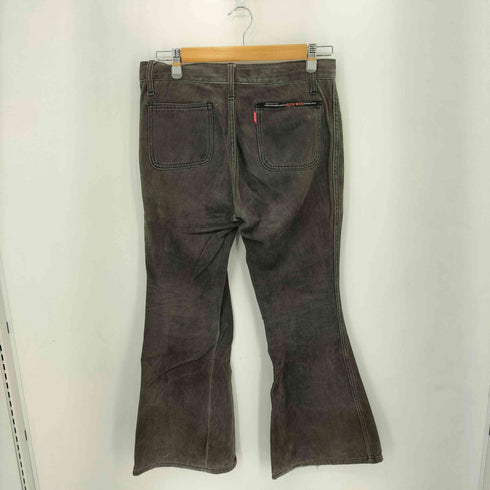 ブルーウェイ BLUE WAY ジッパーフライ フレア ブーツカット ベルボトム デニムパンツ Y2K メンズ 32/34