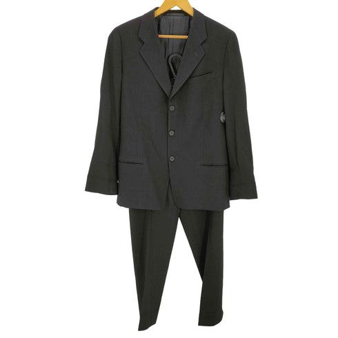 アルマーニコレツィオーニ ARMANI COLLEZIONI イタリア製 3B リブテーラードセットアップ メンズ