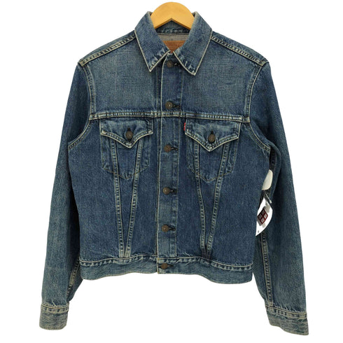 リーバイス Levis 90s 95年製 日本製 71557 ボタン裏J30刻印 ビッグE 復刻 3rd デニム トラッカージャケット メンズ 38
