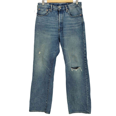 ギャップ Gap 24ss 90s LOOSE FIT ルーズフィット ウォッシュウェル デニム ダメージ加工 メンズ 31/32