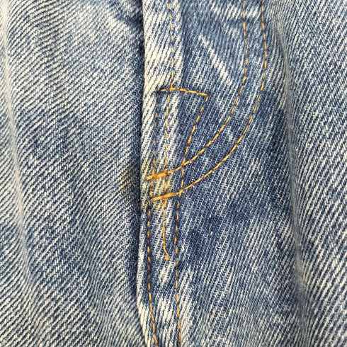ギャップ Gap 24ss 90s LOOSE FIT ルーズフィット ウォッシュウェル デニム ダメージ加工 メンズ 31/32