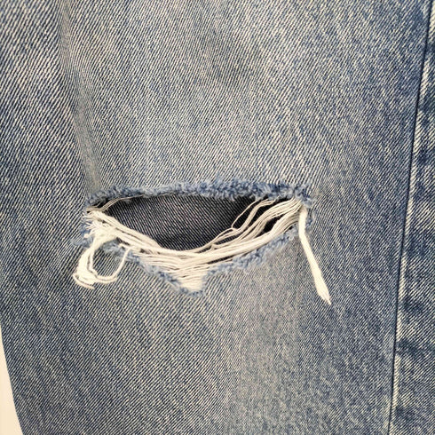 ギャップ Gap 24ss 90s LOOSE FIT ルーズフィット ウォッシュウェル デニム ダメージ加工 メンズ 31/32