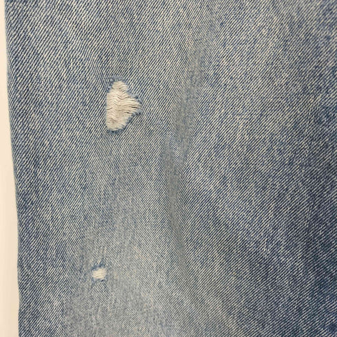 ギャップ Gap 24ss 90s LOOSE FIT ルーズフィット ウォッシュウェル デニム ダメージ加工 メンズ 31/32