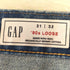 ギャップ Gap 24ss 90s LOOSE FIT ルーズフィット ウォッシュウェル デニム ダメージ加工 メンズ 31/32