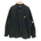 カーハート Carhartt スナップ ボタン 裏地 キルティング ライトダック リップストップ ワーク シャツ ジャケット メンズ import:L