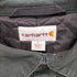 カーハート Carhartt スナップ ボタン 裏地 キルティング ライトダック リップストップ ワーク シャツ ジャケット メンズ import:L