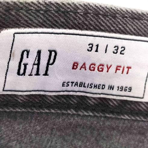 ギャップ Gap 24ss BAAGGY FIT ウォッシュウェル バギーデニム メンズ 31/32