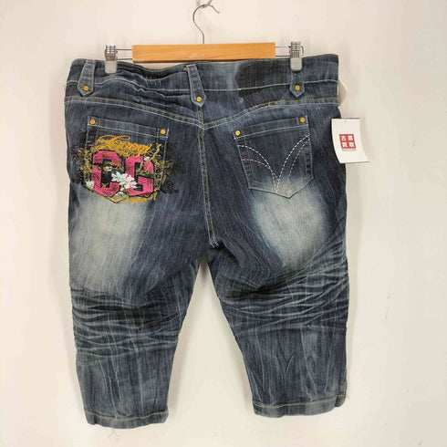 クージー COOGI 刺繍デザインデニムショーツ メンズ 14W