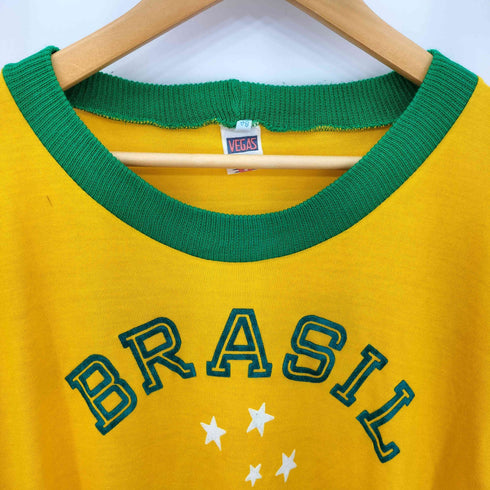 VEGAS BRAIL ブラジル リブ リンガーTシャツ カットソー メンズ