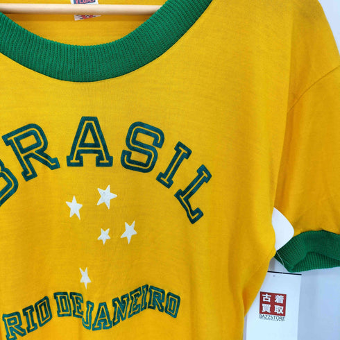 VEGAS BRAIL ブラジル リブ リンガーTシャツ カットソー メンズ