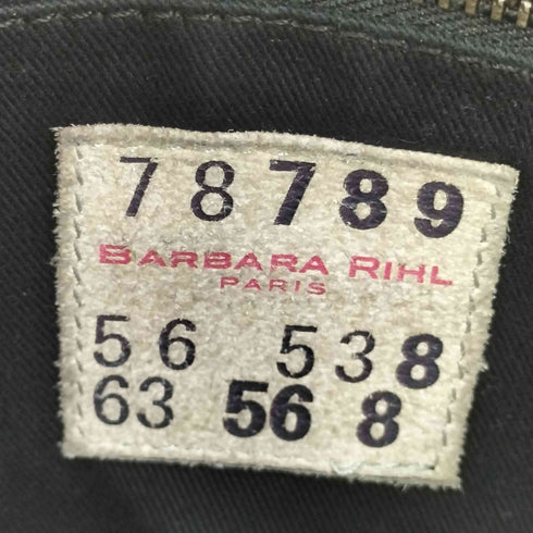 BARBARA RIHL 2Way レザーショルダーバッグ レディース