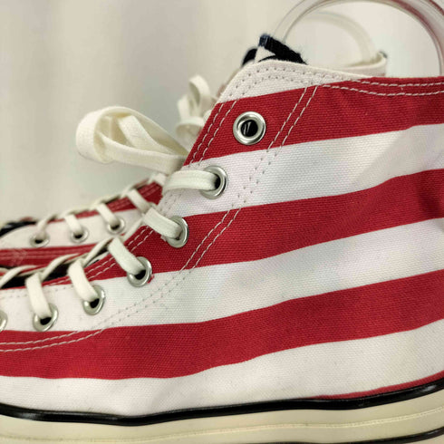 コンバース CONVERSE ALL STAR US STARS&BARS HI 星条旗 総柄 ハイカットスニーカー メンズ 27cm