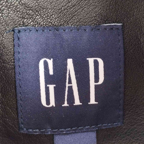 ギャップ Gap 25AW オーバーサイズ ヴィーガンレザージャケット メンズ import:S