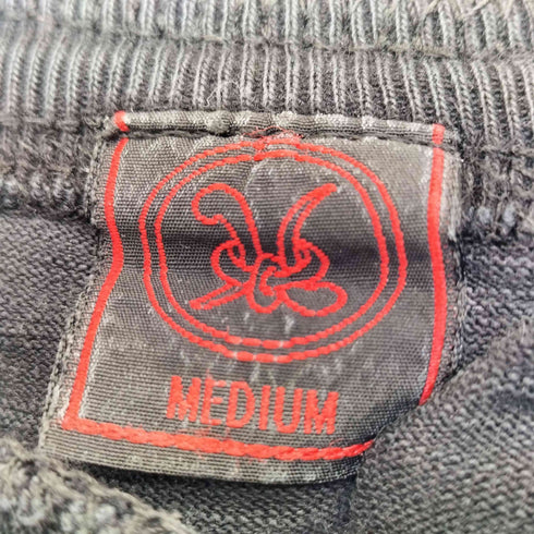 クロップドヘッズ CROPPED HEADS 花プリント ヘンリーネック Tシャツ メンズ JPN:M