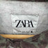 ザラ ZARA レオパード総柄 フロントポケット 長袖シャツ メンズ M