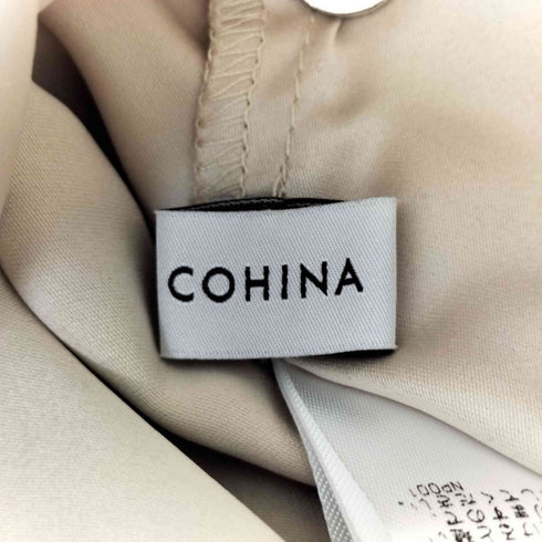 コヒナ COHINA シャドーフラワーマチフレアワンピース レディース SHORT