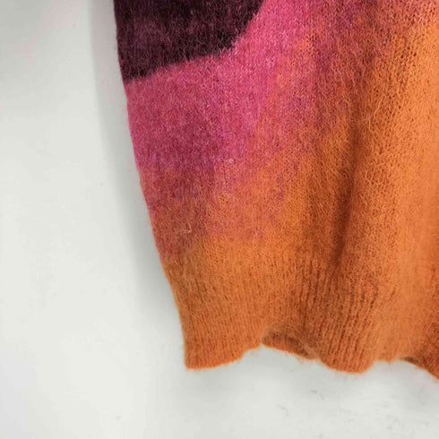リトルスージー little suzie Alpaca Wool Gradation Jacquard Knit P/O レディース ONE SIZE