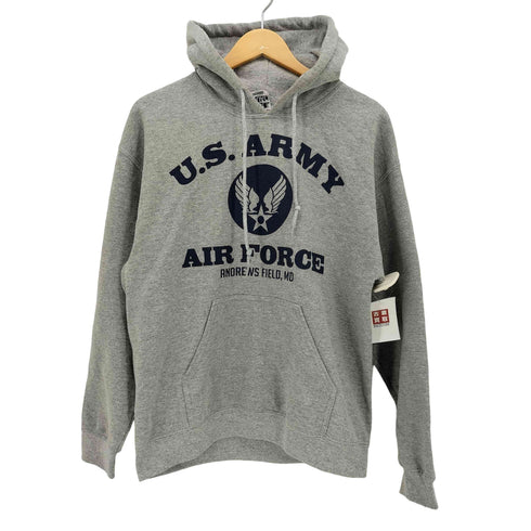 SKULL SQUAD U.S ARMY プリント スウェット パーカー メンズ import:M