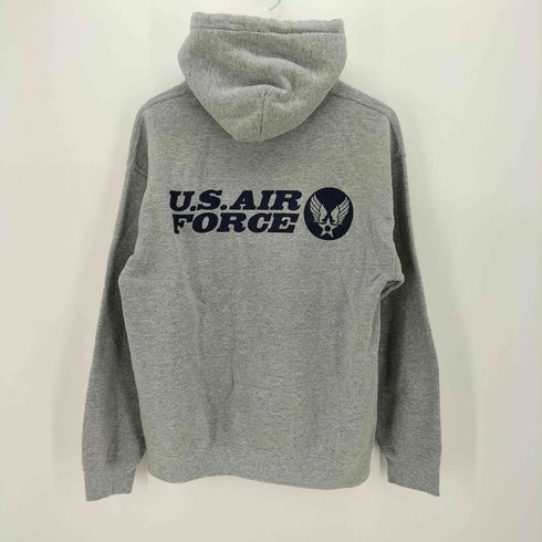 SKULL SQUAD U.S ARMY プリント スウェット パーカー メンズ import:M