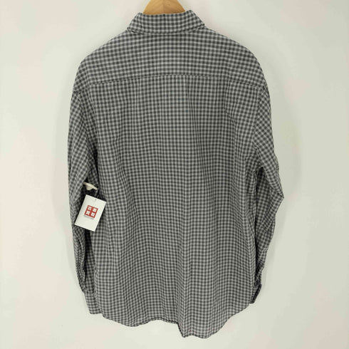 アルマーニコレツィオーニ ARMANI COLLEZIONI ギンガムチェック ワイドカラー L/S シャツ メンズ 43/17