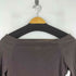 BLUE EAST シアーベロアオフショルTシャツ レディース