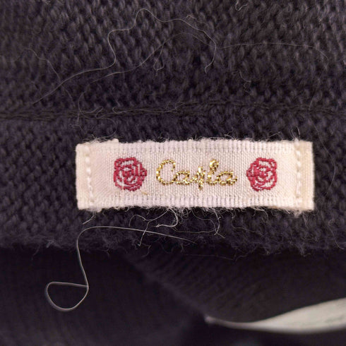 カシラ CA4LA バラ色の帽子 フリンジベレー帽 レディース