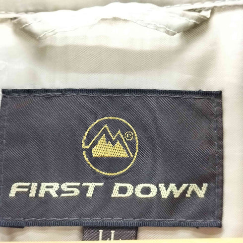 ファーストダウン FIRST DOWN スタンドカラー ダウンジャケット レディース LL